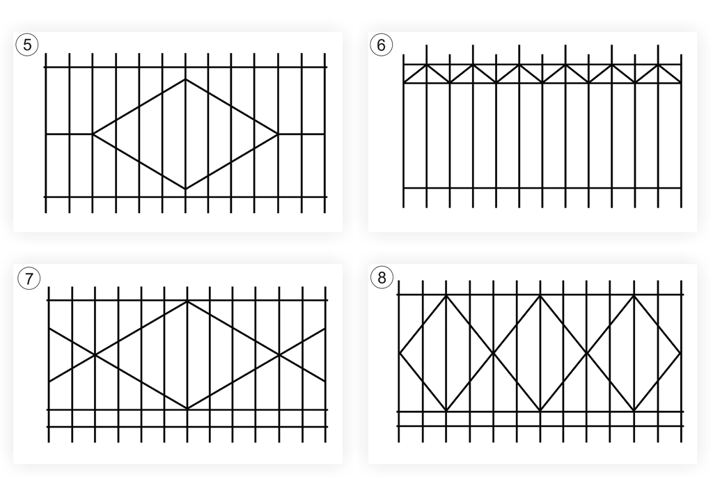 сварной ограда, забор