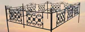 Ограды металлические