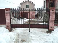 Ворота металлические