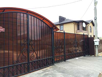 Кованные заборы
