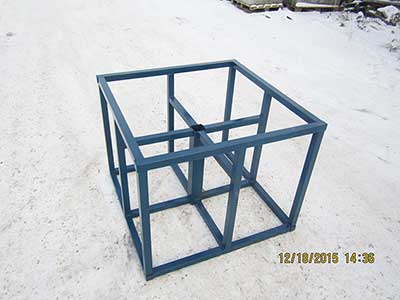 стойка держатель для новогодней елки дачная 