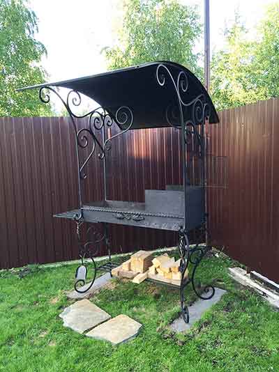  кованный мангал