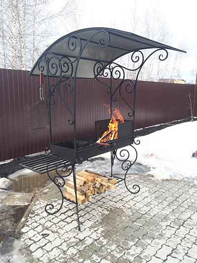 кованный мангал