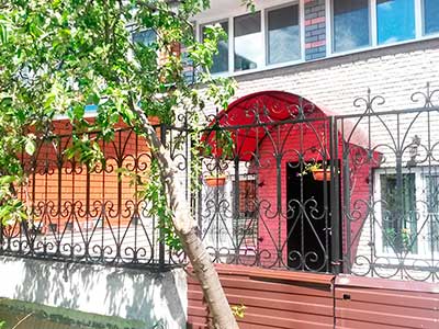 Кованный забор 