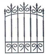 Металлические решетки на окна вариант 25 