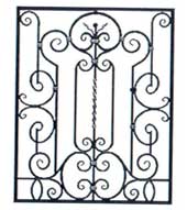 Металлические решетки на окна вариант 36 